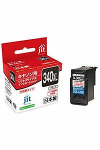 ジット キヤノン(CANON) BC-340XL 対応 増量 リサイクルインク 日本製JIT-NC340BXL