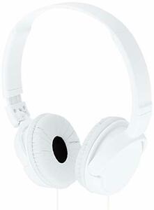  Sony headphone MDR-ZX110 : air-tigh type folding type white MDR-ZX110 W