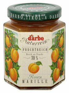 darubo double fruit rose apricot jam 200g