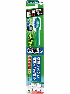 生葉(しょうよう) 歯間に入るブラシ 歯ブラシ レギュラーヘッド ふつう 1本 歯槽膿漏対策（※色は選べません）