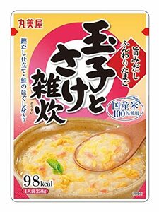 丸美屋 旨みだし ふんわりたまご 玉子とさけ雑炊 250g×5個