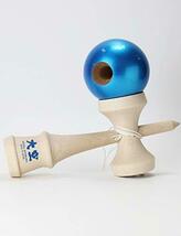 日本けん玉協会認定 競技用けん玉「大空」Premium 国産品 (OZORA KENDAMA) クリアブルー_画像2