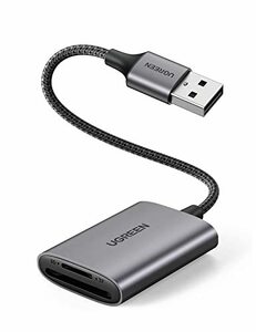 UGREEN SDカードリーダー USB3.0カードリーダー 5Gps高速 2in1 UHS-I MicroSD TFUSBカードリーダー Wi