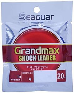 シーガー(Seaguar) シーガー グランドマックス ショックリーダー 20m 44.5lb (10号)