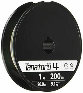  Shimano (SHIMANO) PE линия tanatoru4 200m 1.0 номер 20.0lb PL-F64R рыболовная леска линия 1 номер 