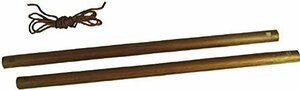 Miyamoto-Towelkenema 手ぬぐい タペストリー棒 天然木 ディスプレイ インテリア 小 43cm60100