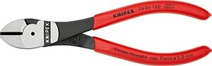 KNIPEX(knipeks) powerful type nippers 160mm 7401160