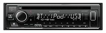 ケンウッド 1DINレシーバー U342BT MP3 WMA AAC WAV FLAC対応 CD USB iPod Bluetooth ケンウッ_画像2