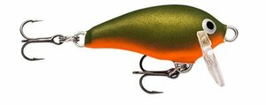 Rapala(ラパラ) クランクベイト ミニファットラップ 3cm 4g グリーンアーミーUV GAU MFR3-GAU ルアー