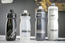 キャメルバック(CAMELBAK) ポディウムチル 自転車用保冷保温ボトル 保冷効果2倍 620ml(21oz) ストライプ ネイビー/ブルー_画像7