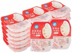 [ブランド] Happy Belly パックご飯 特別栽培米 新潟県産こしひかり(白米) 150g×20個