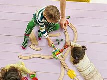 BRIO ( ブリオ ) レールウェイ マイファースト ビギナーセット [全18ピース] 対象年齢 1歳半~ ( 電車 おもちゃ 木製 レール_画像9