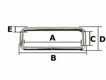 ファミリーツール(FAMILY TOOL)角カン(小カン) (内寸25×11mm 線径3mm) シルバー 20個入 56758_画像2