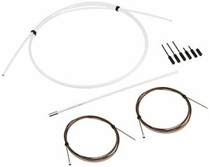  Shimano (SHIMANO) repair parts shift cable set polymer coating R9100 white OT-RS900,RD-R9100 for no