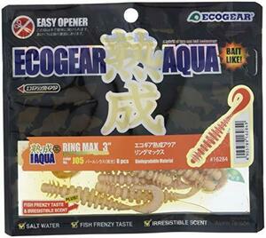 エコギア(Ecogear) ワーム 熟成アクア リングマックス 3.8インチ J05 パールシラス(夜光).