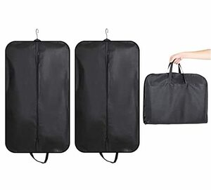 desikaky スーツカバー 持ち運び便利 3枚セット 洋服カバー スーツ収納バッグ クローゼット 衣類収納カバー コートカバー 手提げスーツ