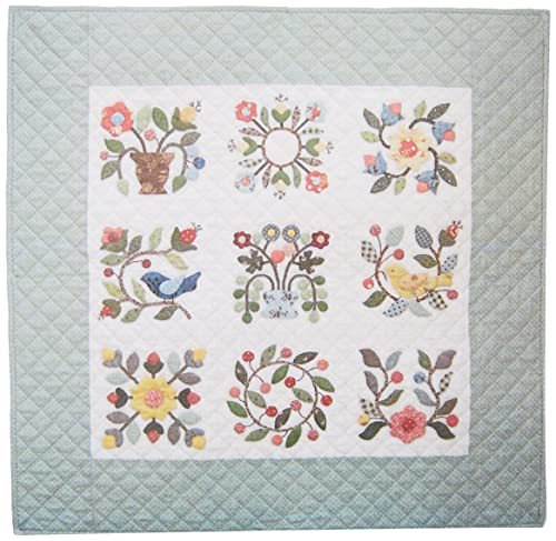 [Akemi Shibata 拼布套件] 巴尔的摩挂毯 2 成品尺寸 71cm x 71cm T-013, 爱好, 文化, 手工, 手工艺品, 其他的