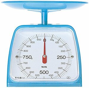 tanita cooking scale kitchen measuring cooking analogue 1kg 5g unit blue KA-001 CB