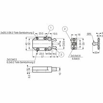 スガツネ工業 ランプ印 プッシュラッチ MC-37F MC-37F-WH ホワイト_画像4