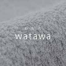 watawa 今治タオル フェイスタオル 3枚セット 綿100％ 甘撚り ふわふわ 薄手 ガーゼ 速乾 軽量 35×85cm_画像3