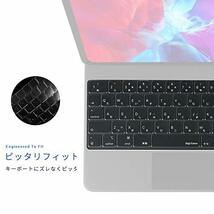 iPad Pro 12.9 Magic Keyboard TPU材質 キーボードカバー (対応 日本語JIS配列 12.9 インチ) / 保護カ_画像3