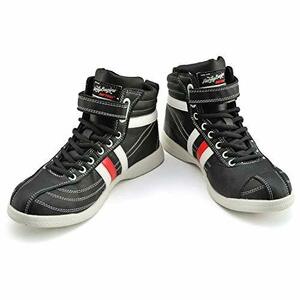  Daytona Henry Bigi nz for motorcycle riding shoes 27.5cm black white line safety shoes is ikatto HBS-001+ 99