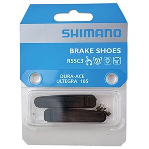 シマノ(SHIMANO) リペアパーツ R55C3 カートリッジタイプブレーキシュー & 固定ネジ(左右ペア) BR-5700-S BR-790