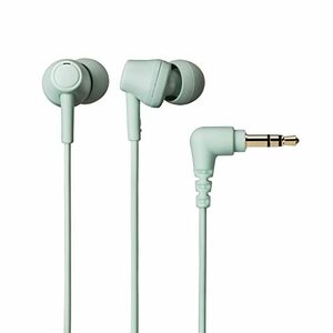 Audio Technica イヤホン ATH-CK350X カナル型 有線 グリーン 再生プラスチック配合 抗菌 ATH-CK350X GR