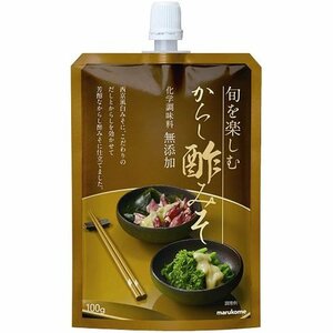  maru kome mustard Karashi vinegar miso 100g×10 piece 