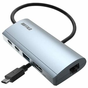 バッファロー ドッキングステーション 5-in-1 USB Type-C PD HDMI LANポート USB 3.2 (Gen 1) 85W