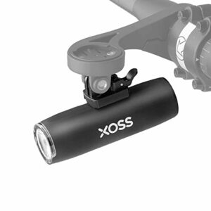 XOSS XL-400 自転車ライト ロードバイクライト USB充電式 400ルーメン 大容量2200mAh LEDヘッドライト フロントライト