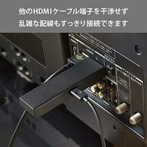 エレコム スタンド型アダプター Wi-Fi テレビ用 Fire TV Stick専用 LANポート付 DH-FTHDL01BK_画像4