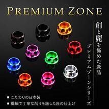 デイトナ PREMIUM ZONE (プレミアムゾーン) バイク用 ナンバープレート ボルト M6×15mm ゴールド 2個入り ホルダーセット_画像7