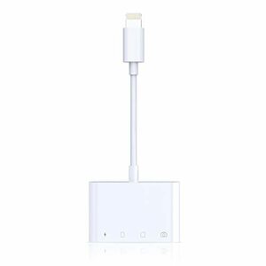 【2023 MFi認証製品】 iPhone SD カードリーダー 4in1 USB SDカードカメラリーダー SD/TF カメラアダプタ 高速データ転送