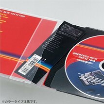 コクヨ CD/DVDケース メディアパス 1枚収容 100枚 黒 EDC-CME1-100D_画像4