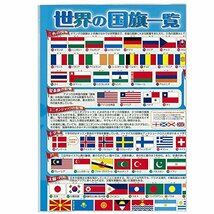 東京カートグラフィック 世界の国旗一覧 A2 MP01F_画像2