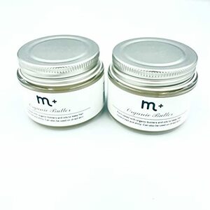  M plus organic butter 50g 2 piece set hand cream, body cream also possible to use 3WAY cream 