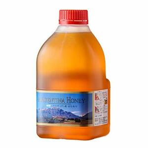 [熊手のはちみつ] アルゼンチン産 はちみつ 純粋蜂蜜 ( ポリ 2kg 大容量 ) 100％純粋