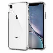 Spigen iPhone XR ケース 6.1インチ 対応 クリア 米軍MIL規格取得 耐衝撃 カメラ保護 衝撃吸収 Qi充電 ワイヤレス充電_画像1