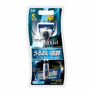 貝印 KAI RAZOR axia(カイ レザー アクシア)5枚刃 ホルダー 替刃1コ付