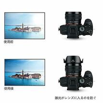 JJC 可逆式 レンズフード + アタブターリンク ソニー ZV-E1 と Sony FE 28-60mm F4-5.6 (SEL2860) レ_画像4