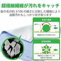 エレコム クリーニングクロス 超極細繊維 ディスプレイ用 両面 Sサイズ KCT-003BU_画像5