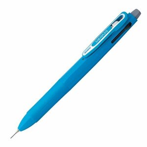 ゼブラ 多機能ペン 2色+シャープ サラサ2+SB ライトブルー 10本 B-SJ2-LB