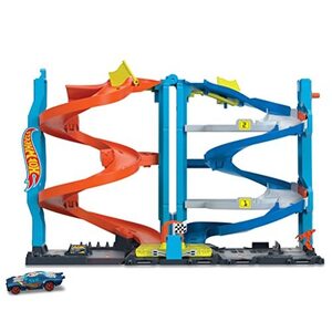 マテル (MATTEL) ホットウィール (Hot Wheels) トランスフォーム レースタワー ミニカー1台付 プレイセット 3才~ HKX