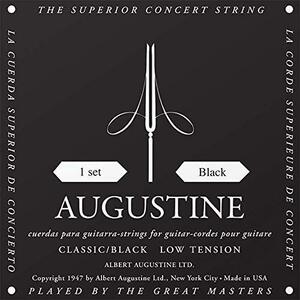 AUGUSTINE オーガスチン クラシックギター弦 ブラックセット BLACK SET
