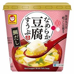 マルちゃん なめらか豆腐すうぷ 鯛だし 8.2g ×6個