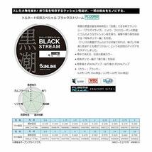 サンライン(SUNLINE) ライン トルネード松田スペシャル ブラックストリーム 50m 5号 ブラック_画像2