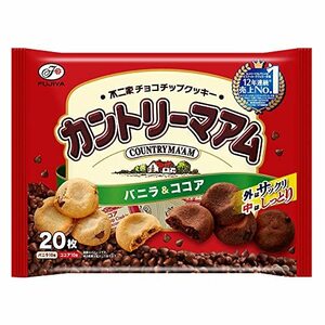  Fujiya 20 sheets Country maam( vanilla & cocoa ) Family size [ bulk buying 3 sack pack ] 3 piece 