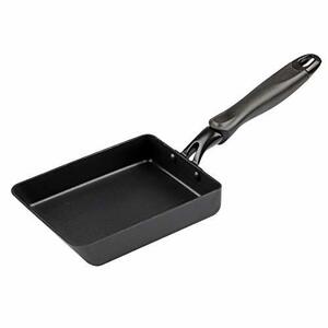 【BLKP】 パール金属 玉子焼き器 IH対応 フライパン 限定 マット ブラック 13×18cm BLKP 黒 AZ-5004