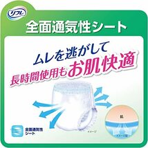 リフレ はくパンツ 軽やかなうす型 2回分吸収 大人 紙おむつ 尿漏れ はきやすい Mサイズ 34枚_画像6